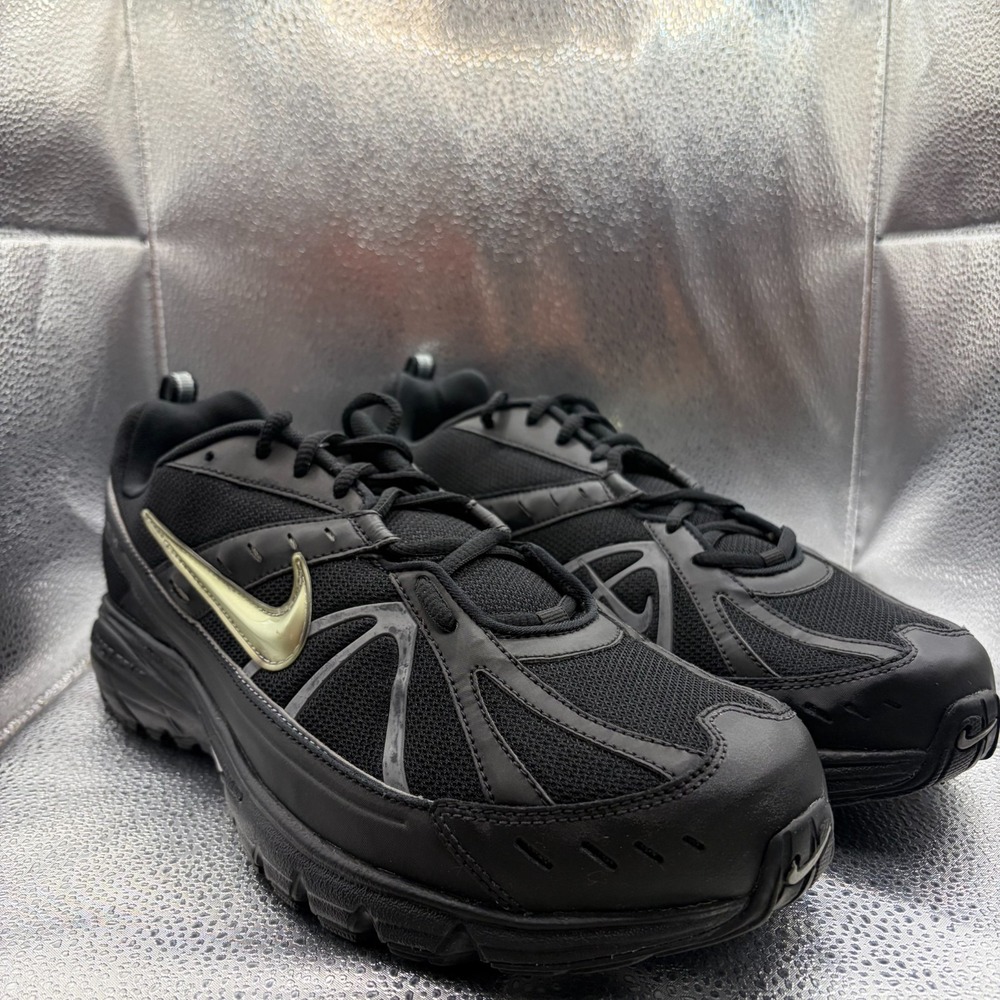 Size 13‎ 4E Nike Dart VI Black Mens Lace Up Running Sneaker Shoes 318818-001